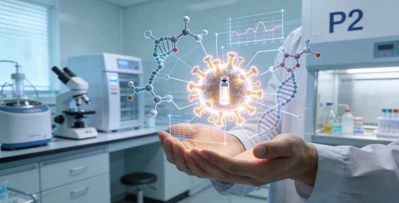 天长医院病理科医生观察肿瘤组织