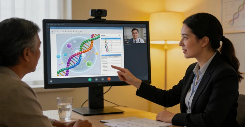 兴宁家庭进行遗传咨询沟通场景