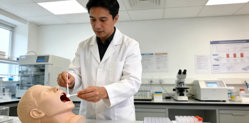 乐平儿童眼科医生进行眼底检查