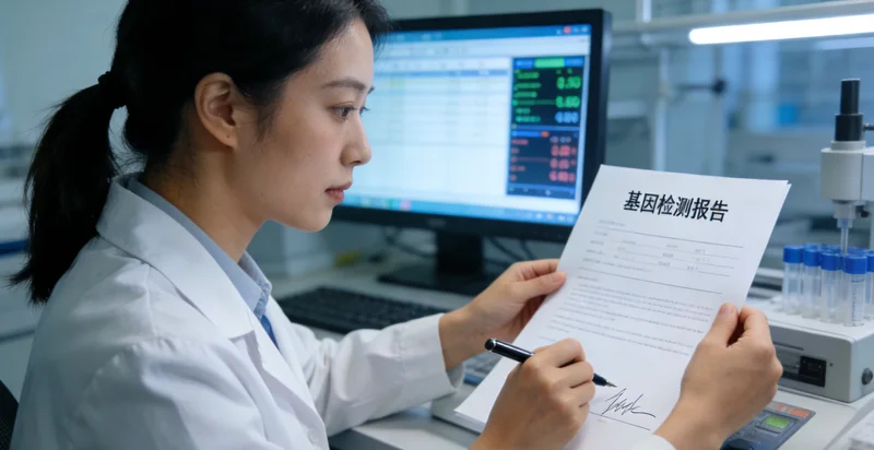 形象化展示基因检测与APC基因