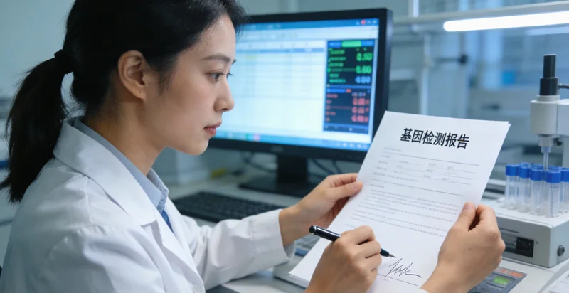 阿左旗遗传咨询师解读基因检测报