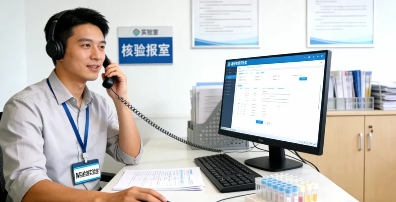 三明家庭获得基因检测报告后进行