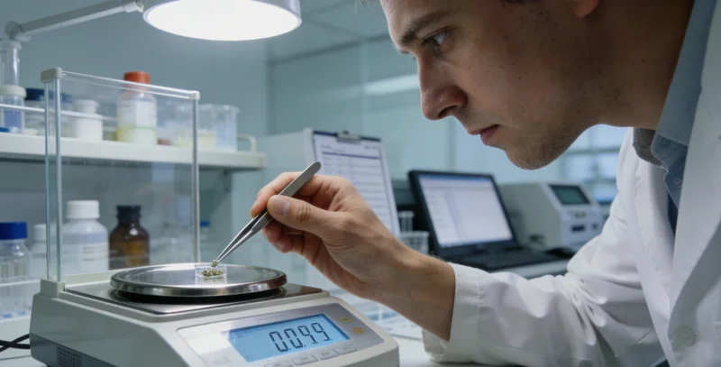 龙港基因检测实验室工作场景