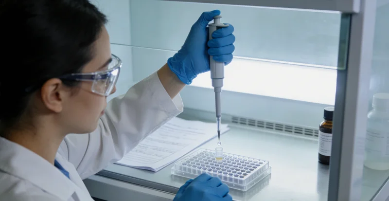 信宜市民在医院进行基因检测抽血