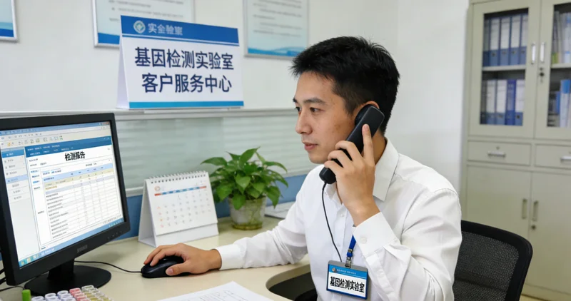 察右中旗家庭进行遗传咨询场景