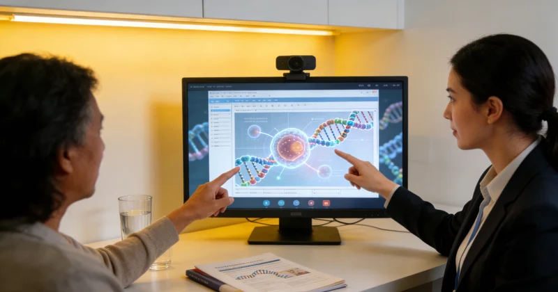 新余遗传咨询师与家庭进行健康咨