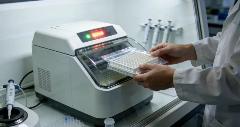 库车医院内镜中心,医生进行胃镜