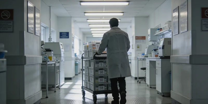 卫辉女性查看基因检测报告与家人