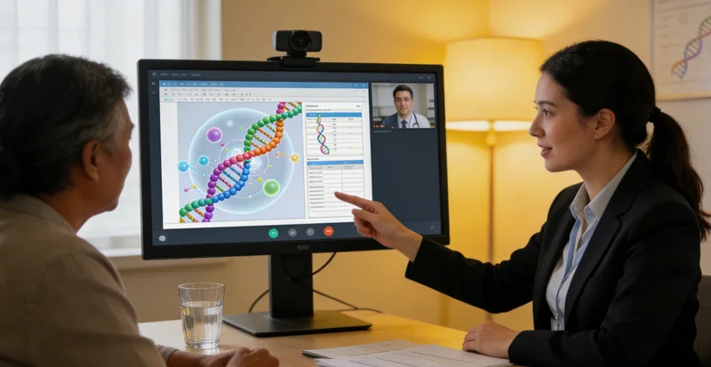 黄山家庭遗传咨询温馨沟通场景