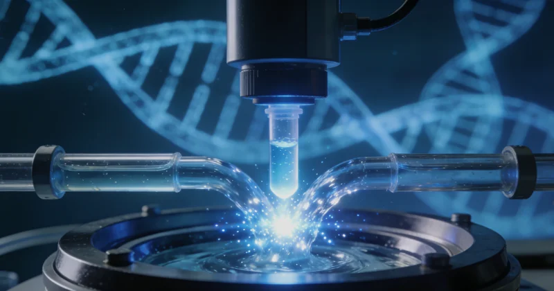 灵宝基因检测概念图DNA与大脑