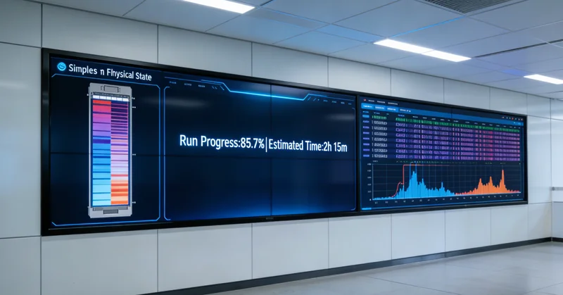 高通量基因测序实验室工作场景