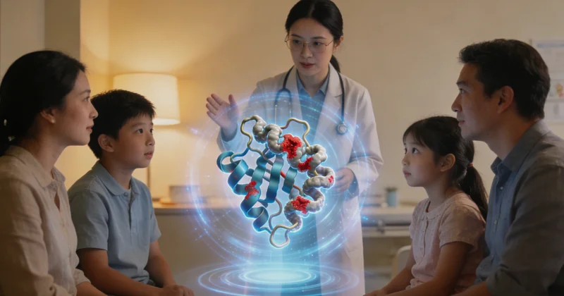 舞钢遗传咨询医生与患者绘制家族