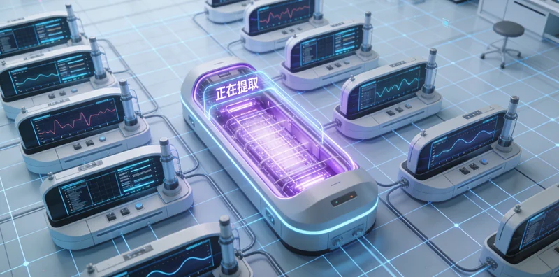 基因检测实验室进行高通量测序分