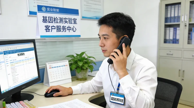 四会家庭遗传咨询场景示意图