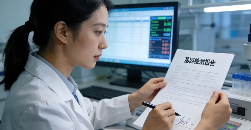 辛集医生与患者解读基因检测报告
