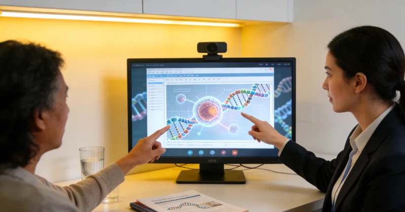 崇州遗传咨询师为居民解读基因报