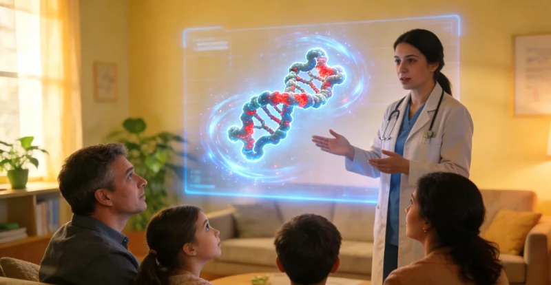 乌兰浩特遗传咨询师为家庭解读N