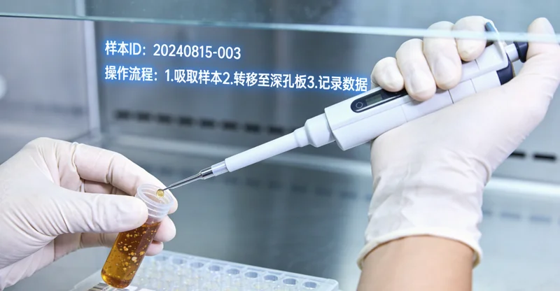 南安家庭进行无创基因检测唾液样