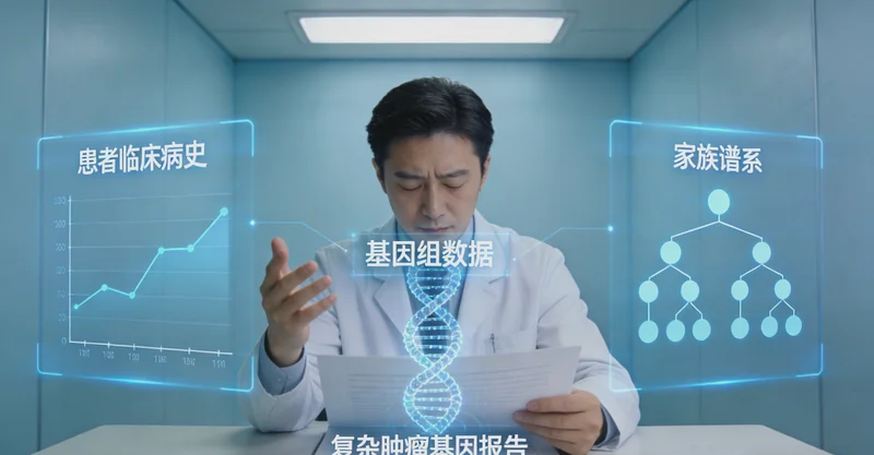 眉山专业遗传咨询场景：医生与家