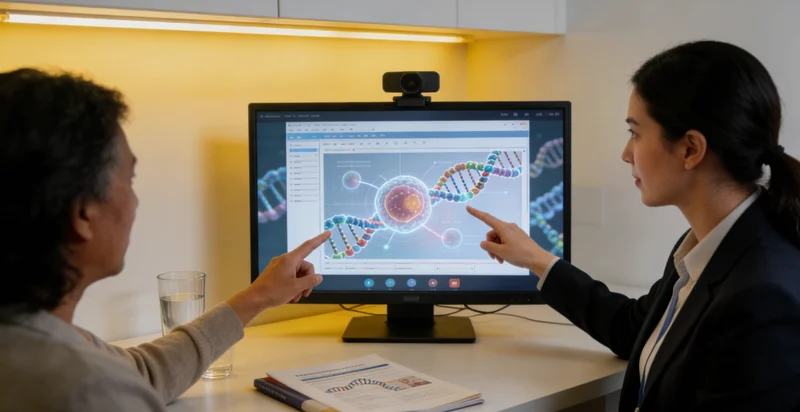 凤城家庭绘制家族病史图谱示意图