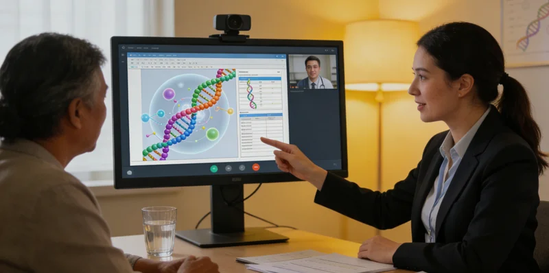 焦作遗传咨询师向家庭解读基因检
