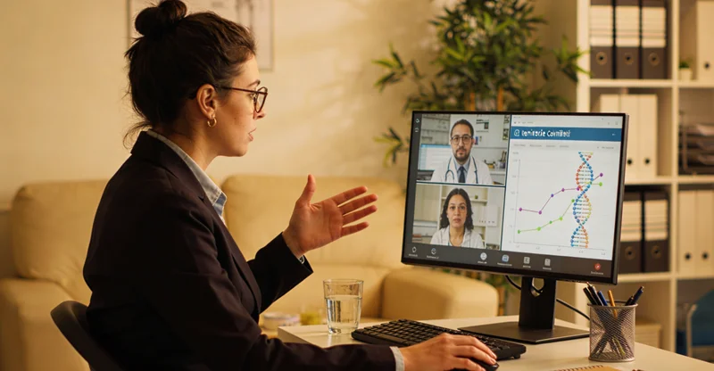 儋州遗传咨询师为居民解读基因报