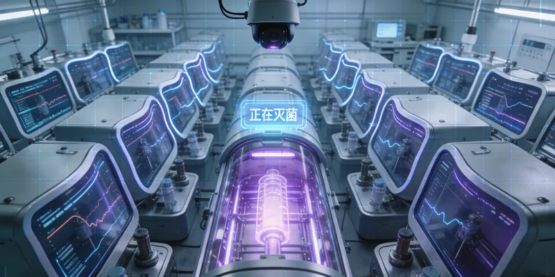 涿州医院护士进行口腔拭子样本采