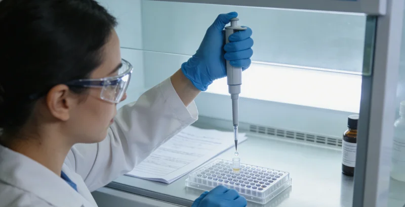 平凉基因检测抽血采样过程