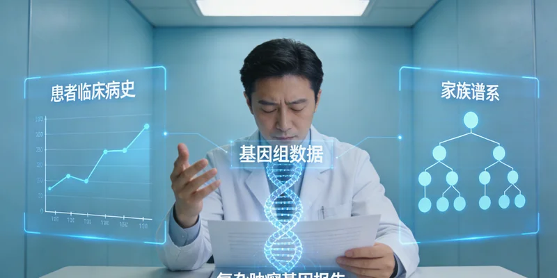 安庆家庭夫妻与遗传咨询师进行报