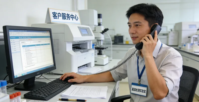 西宁遗传咨询门诊医生与患者沟通