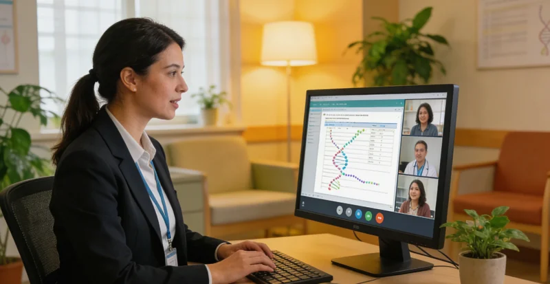 深圳遗传咨询师为家庭成员详细解