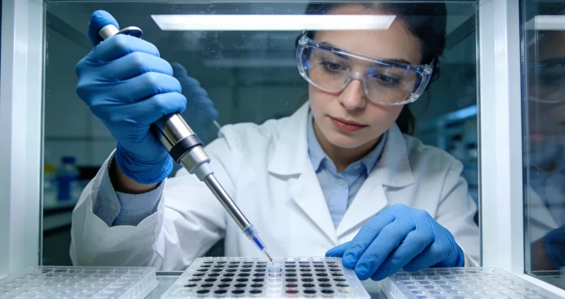 河源基因检测采血过程示意