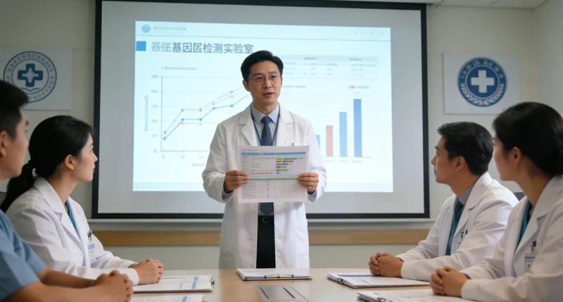 渭南家庭共同讨论健康计划温馨场