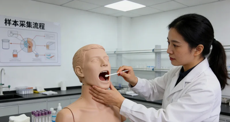 武安基因检测采样现场