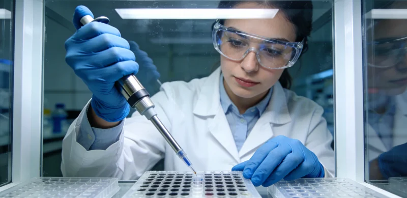 双辽本地护士进行基因检测血液样