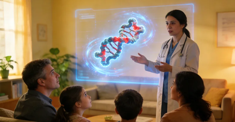 宜春遗传咨询医生与家庭沟通场景