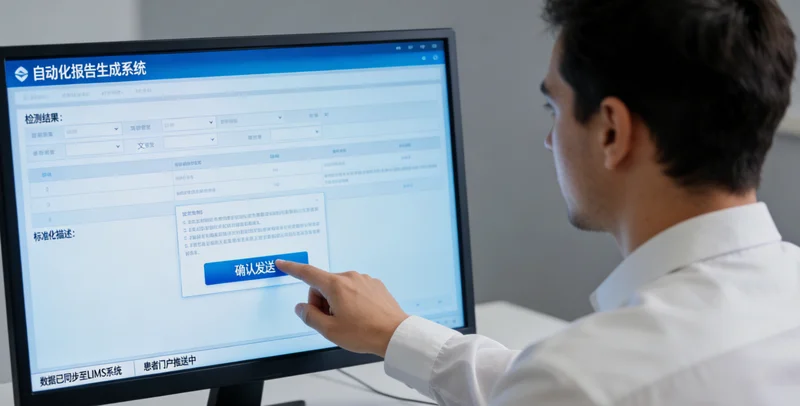 安顺家庭共同查看健康报告并沟通