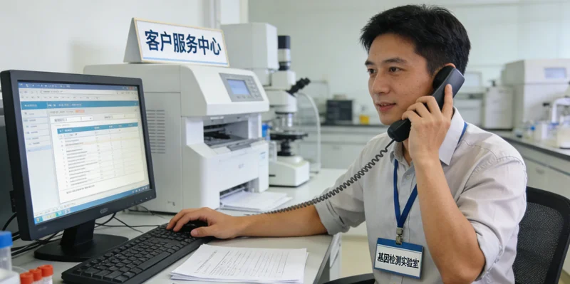 安国医生为患者详细解读基因检测