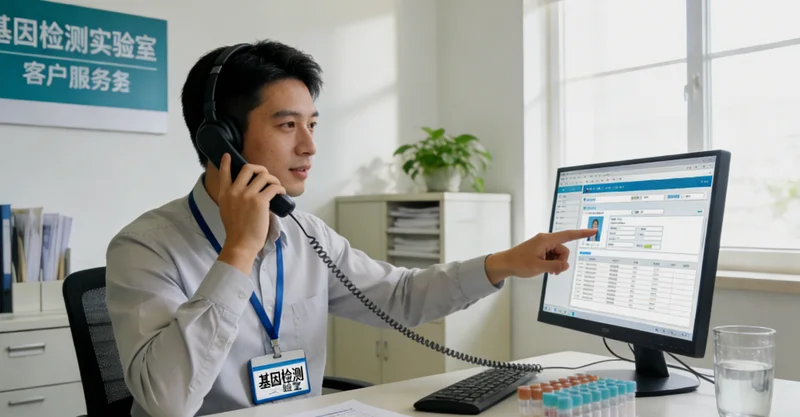 宜春医院遗传咨询师与市民沟通场