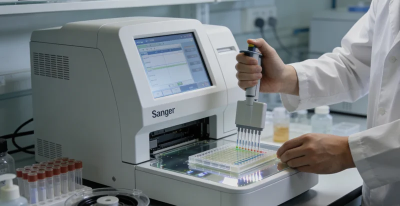 深圳基因检测实验室技术人员进行