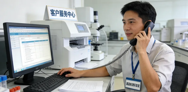 满洲里医生为患者解读基因检测报