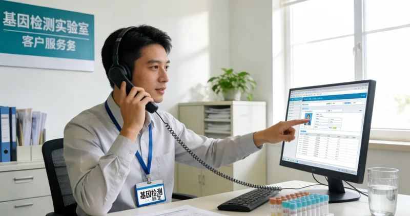 肥城女性在医院进行遗传咨询的场