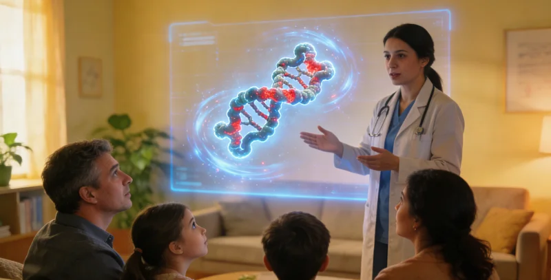 福鼎家庭共同讨论遗传健康与基因