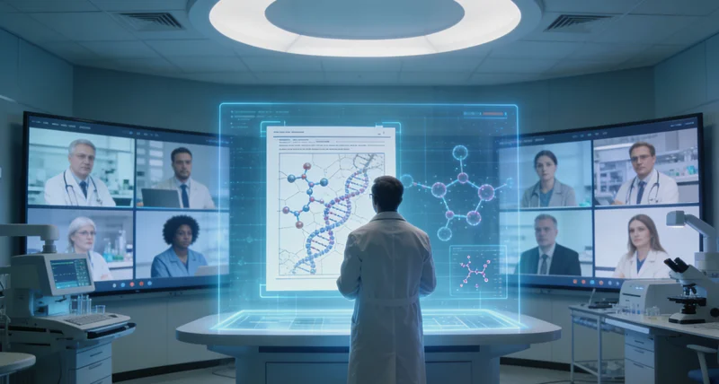 腾冲家庭共同讨论基因检测报告