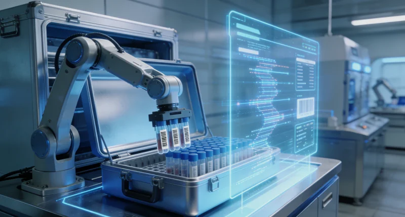 BRCA基因检测报告与DNA数