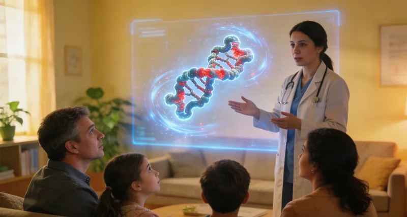 介休遗传咨询师与咨询者进行风险