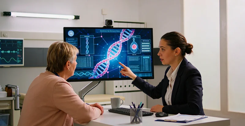 赣州遗传咨询师与家庭沟通场景图