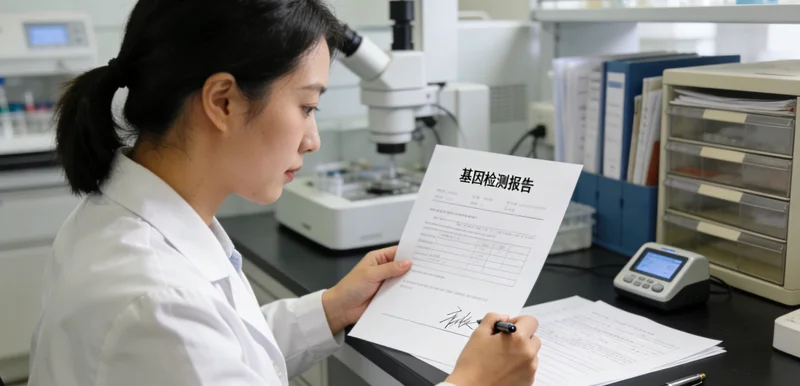 晋江结肠癌基因检测报告与DNA