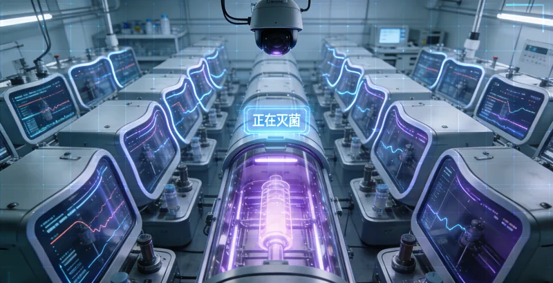 扬州医生与患者共同查看基因检测