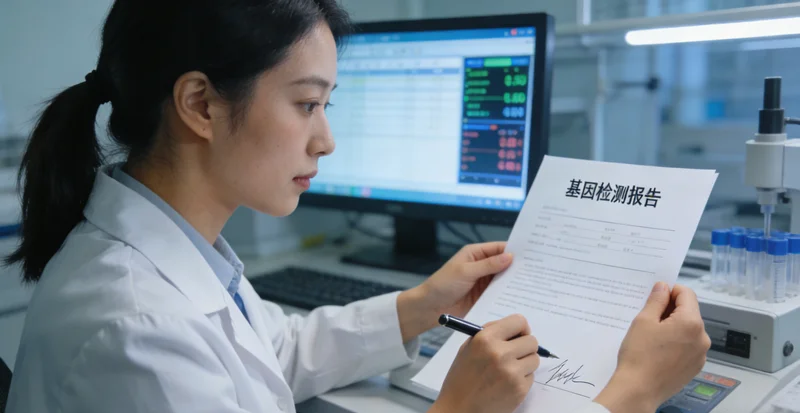 江门基因检测报告阳性结果科学解